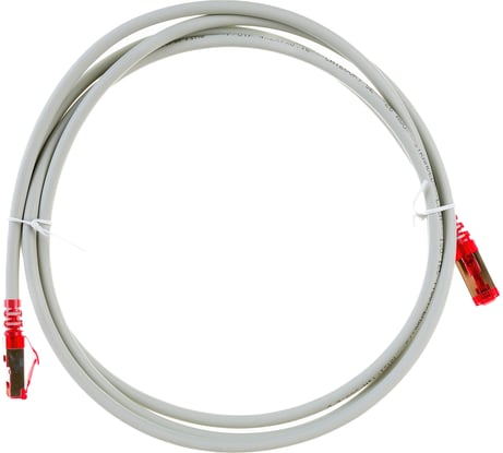 Патч-корд Hyperline PC-LPM-STP-RJ45-RJ45-C5e-2M-LSZH-GY F/UTP, экранированный, Cat.5e 42337