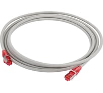 Патч-корд Hyperline PC-LPM-STP-RJ45-RJ45-C5e-3M-LSZH-GY F/UTP, экранированный, Cat.5e 42338
