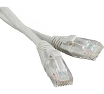 Реверсивный патч-корд Hyperline PC-LPM-UTP-RJ45-REV-RJ45-C5e-2M-LSZH-GY U/UTP, Cat.5e (100% Fluke Component Tested), LSZH, 2 м, серый 230416