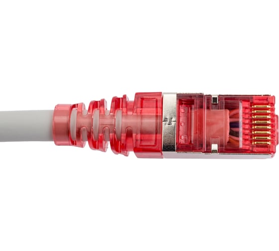 Патч-корд Hyperline PC-LPM-STP-RJ45-RJ45-C5e-1.5M-LSZH-GY F/UTP, экранированный, Cat.5e 42309