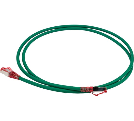 Патч-корд Hyperline PC-LPM-STP-RJ45-RJ45-C5e-1.5M-LSZH-GN F/UTP, экранированный, Cat.5е (100% Fluke Component Tested), LSZH, 1.5 м, зеленый 230092