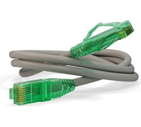 Патч-корд Hyperline PC-LPM-UTP-RJ45-RJ45-C6a-3M-LSZH-GY U/UTP, Cat.6a 222253