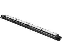Патч-панель Filum 19 наборная, 1U, для 24 неэкранированных мудулей Keystone Jack FL-PPB-24UTP1