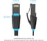 Патч-корд прямой UTP cat.6 VENTION RJ45 - 10м. плоский Черный IBJBL 2
