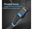 Патч-корд прямой UTP cat.6 VENTION RJ45 - 10м. плоский Черный IBJBL 8