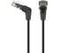 Патч-корд прямой UTP cat.6a VENTION RJ45 угол 90 - 8м. Черный IBOBK 3