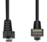 Патч-корд прямой UTP cat.6a VENTION RJ45 угол 90 - 8м. Черный IBOBK 5