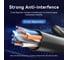 Патч-корд прямой UTP cat.6 VENTION RJ45/RJ45 угол 90 вниз - 3м. Черный IBWBI 8