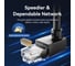 Патч-корд прямой UTP cat.6 VENTION RJ45/RJ45 угол 90 вниз - 3м. Черный IBWBI 10