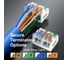Адаптер-соединитель VENTION Keystone Jack Cat.7 экранированный IRJH0 9