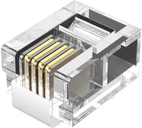 Коннектор RJ11 (6p4c) VENTION (50шт.) IDKR0-50