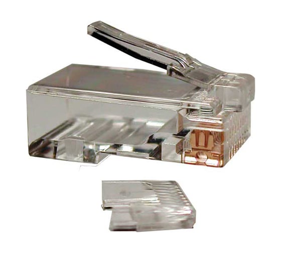 Разъем Hyperline PLUG-8P8C-U-C3-100 RJ-45(8P8C) под витую пару, категория 3 49344