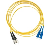 Патч-корд Hyperline FC-D2-9-FC/UR-SC/UR-H-3M-LSZH-YL волоконно-оптический (шнур) SM 9/125 238568