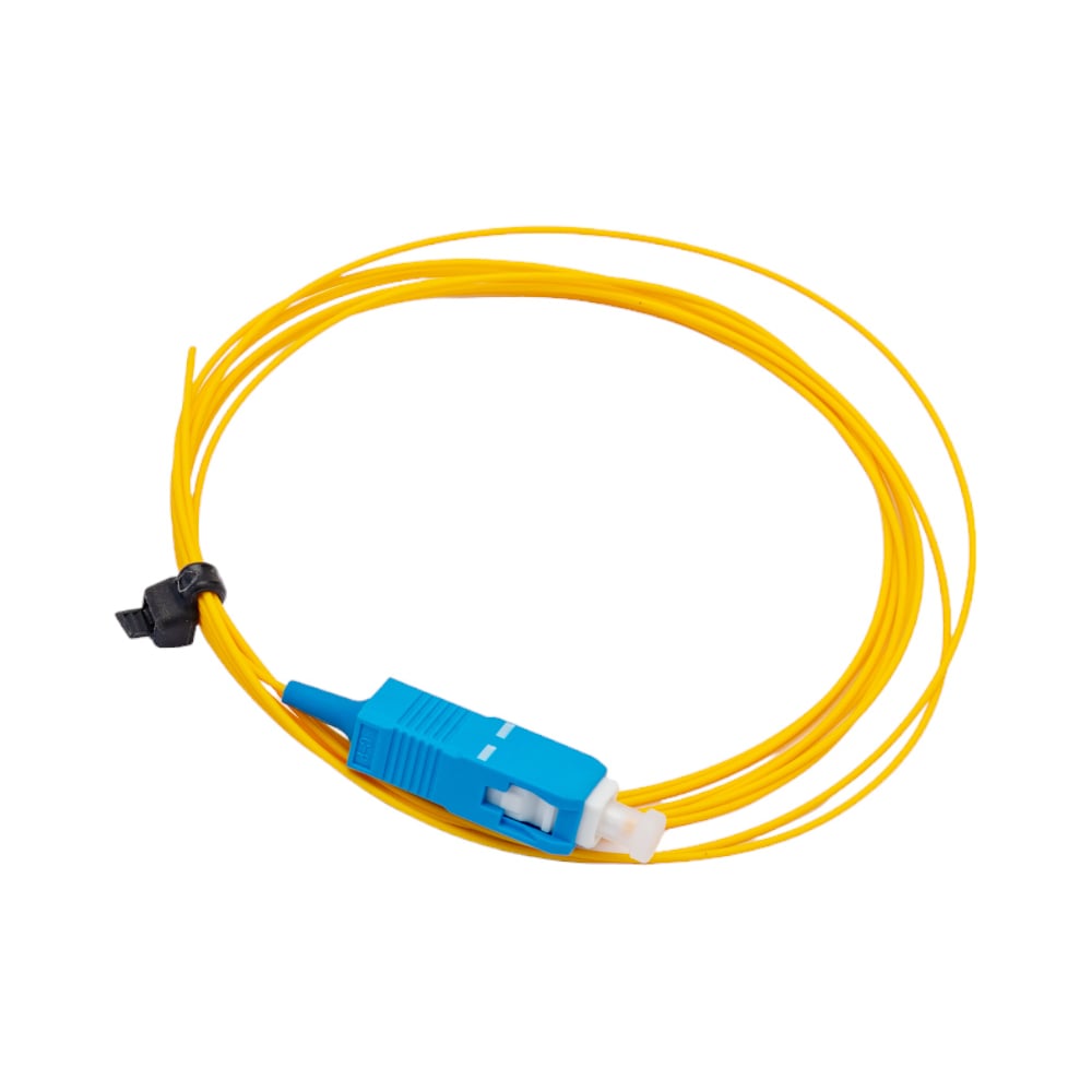 Пигтейл Hyperline Fpt B9 9 Sc Ur 2m Lszh Yl волоконно оптический Sm 9 125 Os2 Sc Upc 2 м