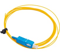 Пигтейл Hyperline FPT-B9-9-SC/UR-2M-LSZH-YL волоконно-оптический SM 9/125 (OS2), SC/UPC, 2 м, LSZH 242778