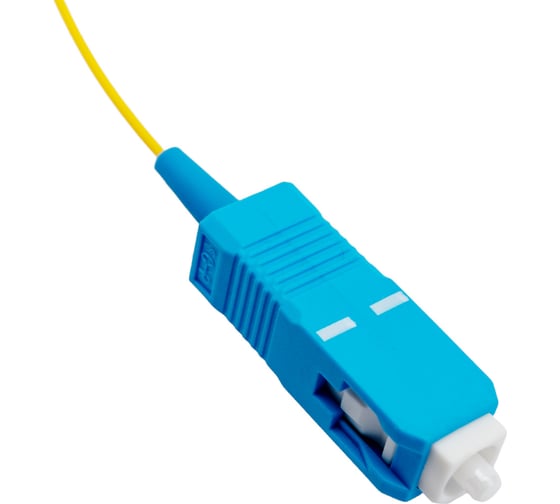 Пигтейл Hyperline FPT-B9-9-SC/UR-2M-LSZH-YL волоконно-оптический SM 9/125 (OS2), SC/UPC, 2 м, LSZH 242778