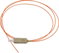 Пигтейл Hyperline FPT-B9-62-SC/PR-1M-LSZH-OR волоконно-оптический MM 62.5/125, SC, 1 м, LSZH 27869