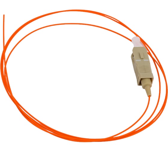 Пигтейл Hyperline FPT-B9-62-SC/PR-1M-LSZH-OR волоконно-оптический MM 62.5/125, SC, 1 м, LSZH 27869
