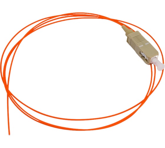 Пигтейл Hyperline FPT-B9-62-SC/PR-1M-LSZH-OR волоконно-оптический MM 62.5/125, SC, 1 м, LSZH 27869