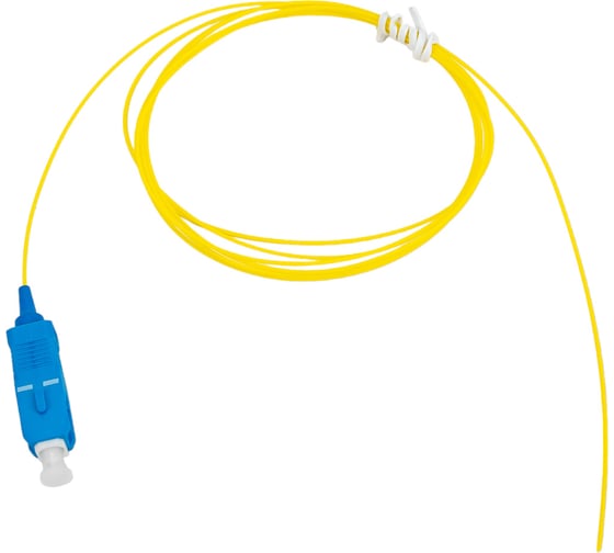 Пигтейл Hyperline FPT-B9-9-SC/UR-1.5M-LSZH-YL волоконно-оптический SM 9/125 (OS2), SC/UPC, 1.5 м, LSZH 357251