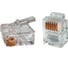 Телефонный разъем Hyperline PLUG-6P6C-P-C2-100 RJ-12(6P6C), 3 µ"/ 3 микродюйма, 100 шт 49378 1