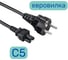 Кабель питания, сетевой шнур для ноутбука, монитора SICHUAN SANCHUANG ZHENGTENG TECHNOLOGY CO.,LTD, C5, 3pin, 220V, 0.5 метра, чёрный (кратно 5шт) ВИ219 4