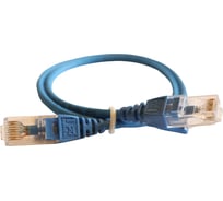 Шнур коммутационный Legrand HD RJ 45 - категория 6 - U/UTP - LSZH - неэкранированный - 0,5 м - голубой 051545
