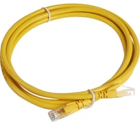 Шнур коммутационный Legrand RJ 45 - категория 6a - U/UTP - PVC - неэкранированный - 2 м - желтый 051883