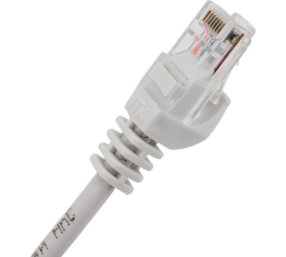 Коммутационный шнур ITK патч-корд, кат.5Е UTP, 0,2м, серый PC01-C5EU-02M
