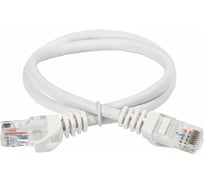 Коммутационный шнур ITK кат. 5Е UTP LSZH 2м белый PC08-C5EUL-2M