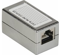 Проходной адаптер IEK ITK кат.5E FTP, тип RJ45-RJ45 CS70-1C5EF