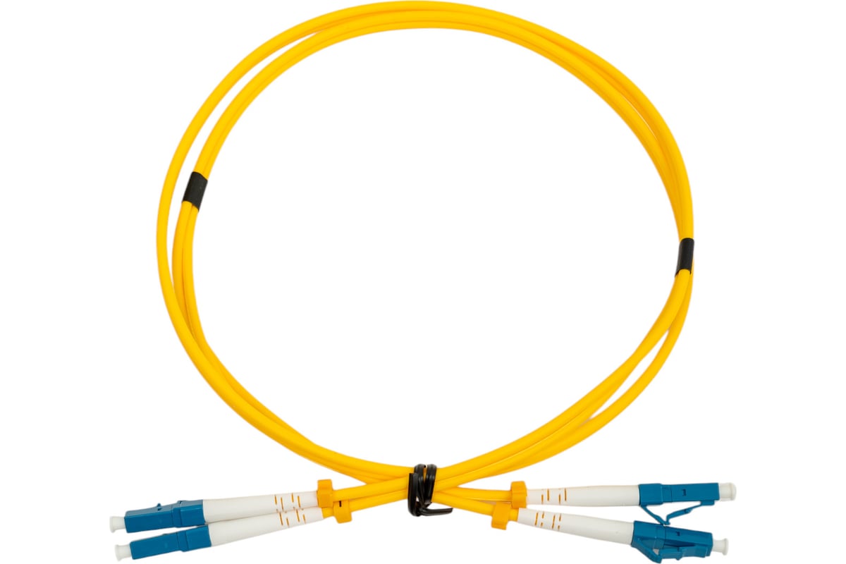 Оптический патч-корд IEK ITK SM, 9/125 OS2, LC/UPC-LC/UPC, Duplex, 1м ...