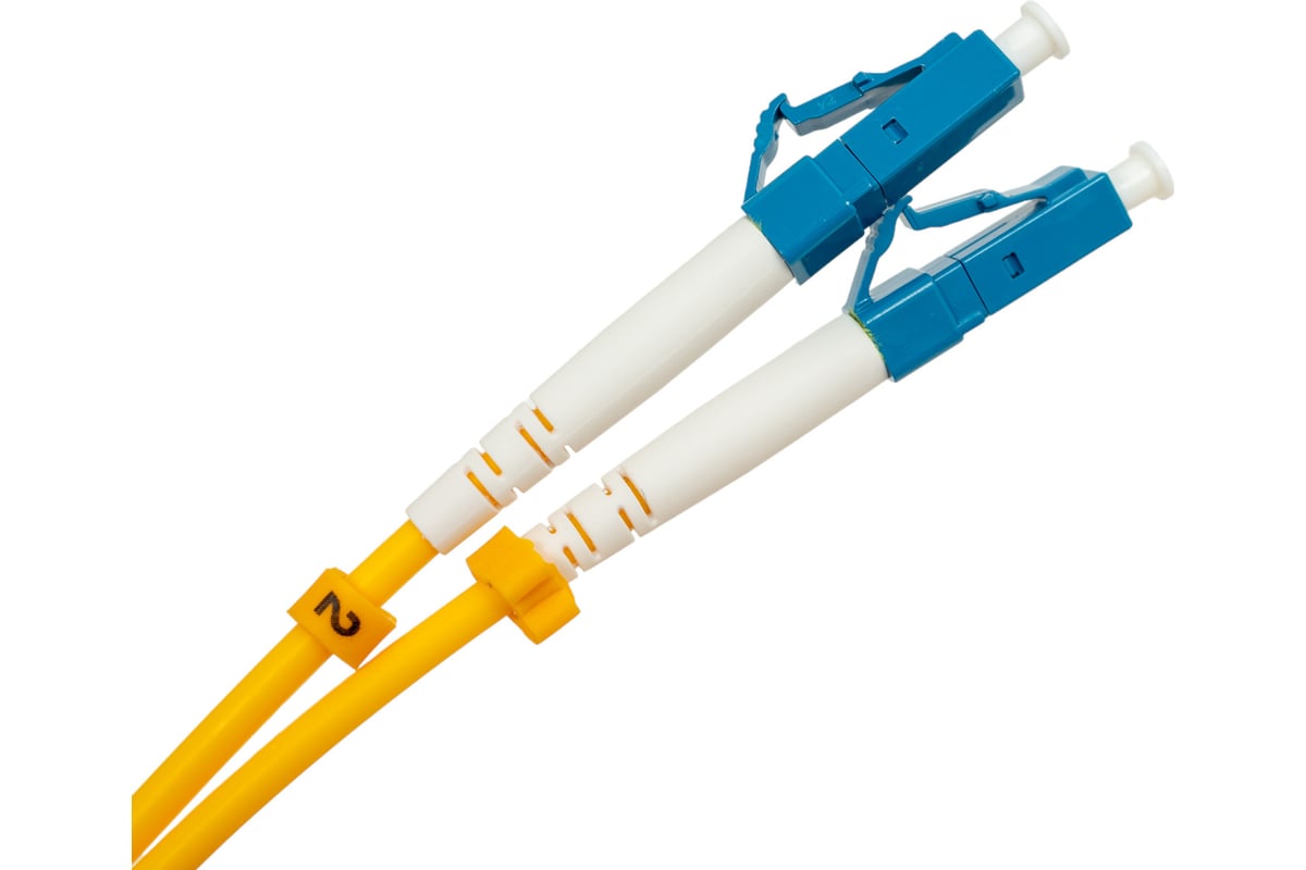 Оптический патч-корд IEK ITK SM, 9/125 OS2, LC/UPC-LC/UPC, Duplex, 1м ...