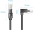 Патч-корд VENTION прямой UTP cat.6, RJ45/RJ45 угол 90гр.вверх - 1м. Черный IBVBF 10