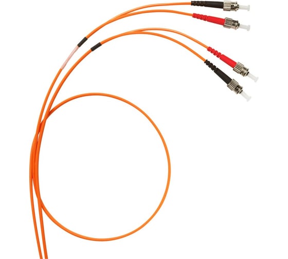 Шнур оптоволоконный Legrand OM 2, многомодовый, ST/ST, длина 3 м 033082 1