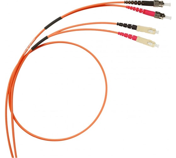 Шнур оптоволоконный Legrand OM 2, многомодовый, ST/SС, длина 3 м 033073 1