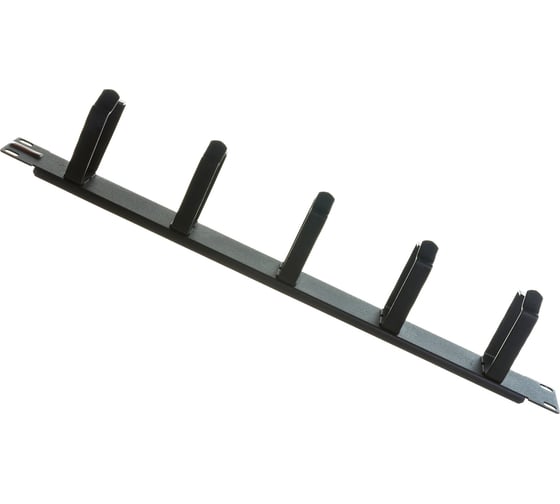 Кабельный органайзер FLAMES OK 600 19 1U 5 колец 60 мм 2 шт 3304.00.00-01