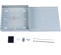 Кросс распределительный настенный Cabeus микро (с крышкой) до 8 портов SC/LC (duplex) FO-WL-8SC/2LC