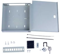 Кросс распределительный Cabeus настенный, мини до 8 портов SC/LC duplex (планка) FO-WL-8SC/2LC-FP-K