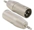 Разъём XLR RUICHI JD-487 / XLR 3P M-mini jack 3.5 M 122977 1