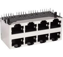 Разъём RJ RUICHI TJ9-2-10P8-04 cетевая розетка 61921