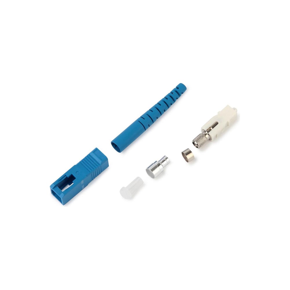 Клеевой коннектор Hyperline FK-STD-SC/SA-SM-UPC-BL-S3-BL-200 SC/UPC, SM ...