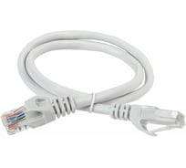 Коммутационный шнур ITK патч-корд, кат.5Е UTP, 5м, серый PC01-C5EU-5M