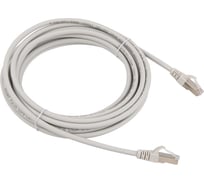 Патч-корд Advant Ethernet CAT6, 2xRJ45, FTP, 4 пары (AWG26), оболочка LSZH, длина 5 м, цвет: серый ADV6-FPC05-LG