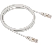 Патч-корд Advant Ethernet CAT6, 2xRJ45, FTP, 4 пары (AWG26), оболочка LSZH, длина 1.5 м, цвет: серый ADV6-FPC015-LG