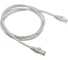 Патч-корд Advant Ethernet CAT6, 2xRJ45, UTP, 4 пары (AWG26), оболочка LSZH, длина 2 м, цвет: серый ADV6-PC02-LG 1