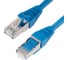 Патч-корд Advant Ethernet CAT6a, 2xRJ45, S/FTP, 4 пары (AWG26), оболочка LSZH, длина 1 м, цвет: синий ADV6a-SPC01-LB 1