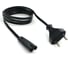 Кабель питания Cablexpert аудио/видео, 1м, CEE 7/16 - C7, 2-pin, 2х0,5, черный, пакет PC-184/2-1М 1