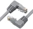 Прямой литой патч-корд GCR 3.0m UTP категории 6, серый, верхний угол, ethernet high speed, RJ45, VIV53I342 1