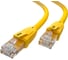 Прямой литой патч-корд GCR 1.5m UTP категории 6, желтый, 24 AWG, ethernet high speed, RJ45, VIV52I370 1